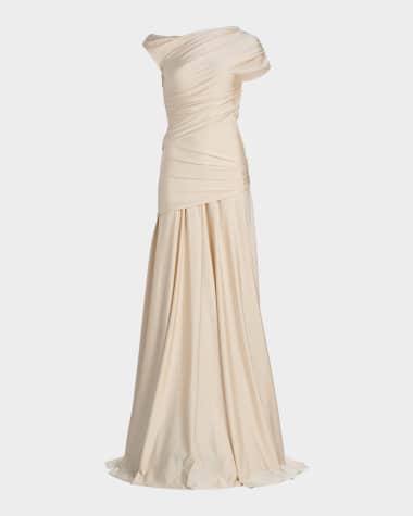 Gold Designer Evening Gowns for Women | Neiman Marcus