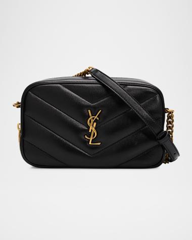LouLou YSL Quilted Leather Camera Bag
