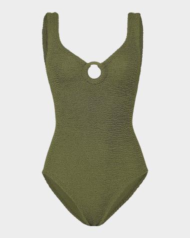 Celine O-Ring One-Piece Swimsuit
