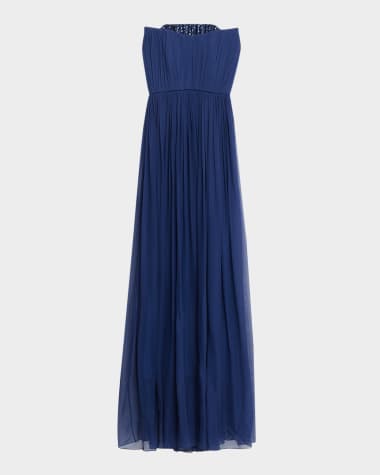 sachin and babi light blue dress H&M Ruffle-Trimmed Chiffon Dress at Hamilton Place in Chattanooga, TN main image 1