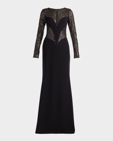 Long Sleeve Designer Evening Gowns for Women | Neiman Marcus