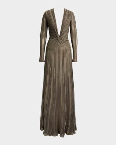 long sleeve gold long dress Scoop Neck Sequin Bridesmaid Dresses Sleeves – loveangeldress Red Carpet Gold Sequin Long Sleeve Maxi