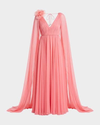 Short Sleeve Designer Evening Gowns for Women