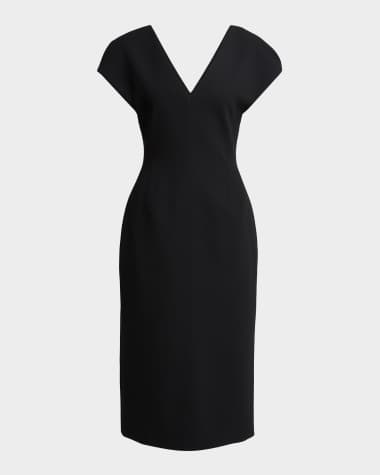 black midi cocktail dress Happy Sailed Dresses for Women 2025 Summer Sleeveless Ruched Waist High Waist Slim Fit Irregular Hem A-Line Skater High Low Formal Small : Clothing, Shoes & Jewelry Key Features Black Crepe & Lace Square