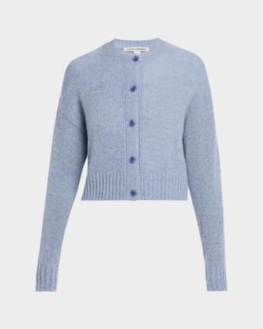 Autumn Cashmere Cropped Cashmere Cardigan Sale Cropped Texture Stitch V-Neck Jacket Autumn Cashmere M
