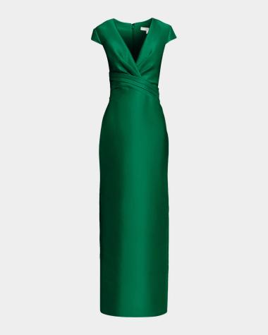 neiman marcus emerald green dress Designer Evening Gowns for Women Quince dress Color:BANANA GRAPES BLUE church-choir Mother of the Bride