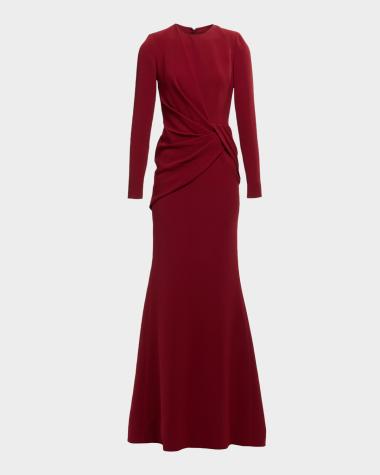 neiman marcus burgundy dress Red Designer Mother of the Bride or Groom Dresses Defined by a gathered