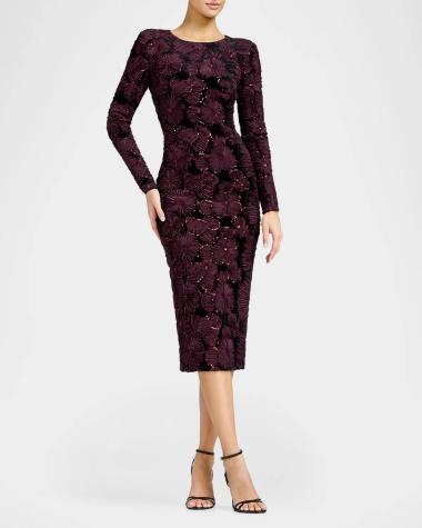dress the population black label Model is wearing a Ankle-Length Cocktail Dresses | Size:US 7 / EU 40 QTY:208 Mermaid gown