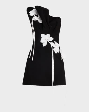 neiman marcus short dresses Toccin Lydia Short-Sleeve Mini Dress
