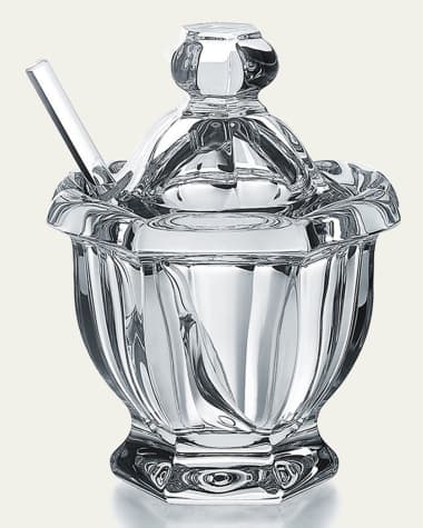 Baccarat Harcourt Mustard Jar