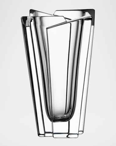 Orrefors Glacial Vase
