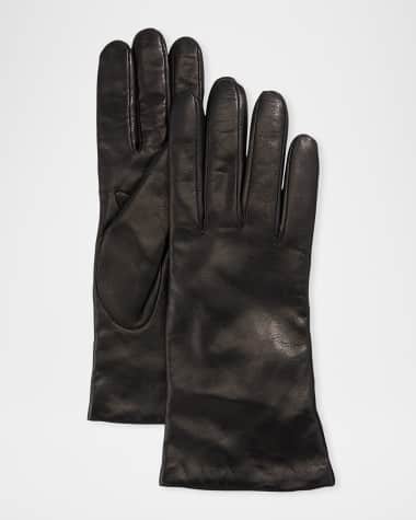Portolano Cashmere-Lined Napa Leather Gloves