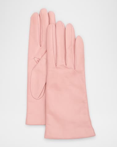 Portolano Cashmere-Lined Napa Leather Gloves