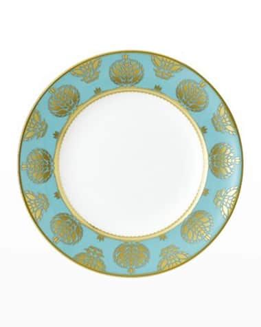 Royal Crown Derby Bristol Belle Turquoise Bread & Butter Plate