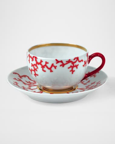 Raynaud Coral Cristobal Tea Cup
