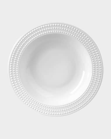 L'Objet Perlee Rimmed Serving Bowl