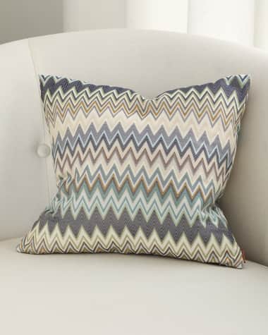 Missoni Home Masuleh Chevron Decorative Pillow, 16" Square