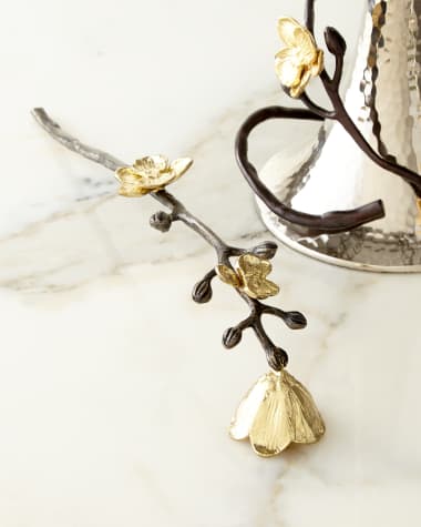 Michael Aram Gold Orchid Candle Snuffer
