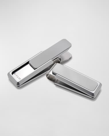 M Clip Aluminum-Inlay Stainless Steel Money Clip
