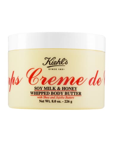 Kiehl's Since 1851 Creme de Corps Soy Milk & Honey Whipped Body Butter, 8 oz.