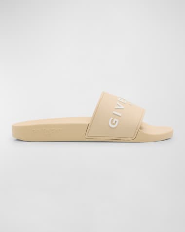 Givenchy Logo Rubber Sandal Slide