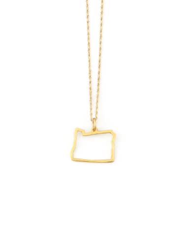 Maya Brenner Designs Maya Brenner 14k Gold Necklace, M-W & DC
