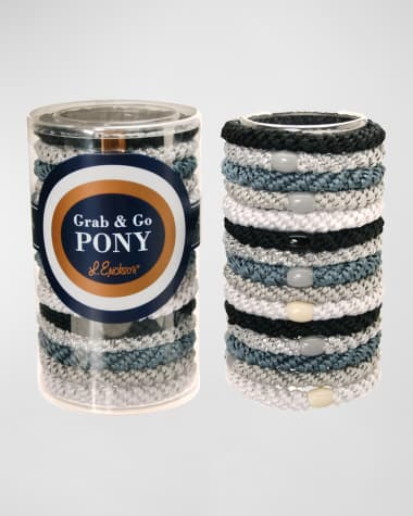 L. Erickson Grab & Go Pony Tube, Set of 15