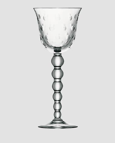 Saint Louis Crystal Bubbles Water Goblet