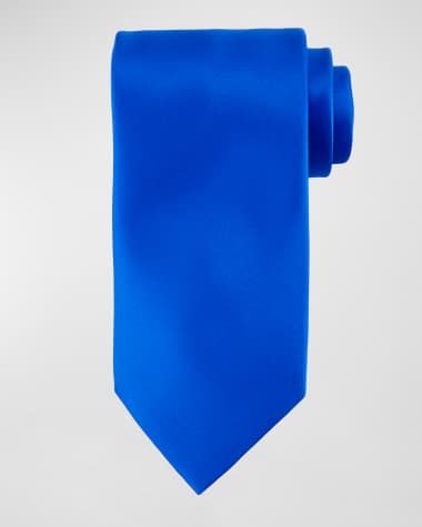 Printed Jacquard Mens Blue Designer Necktie Set, Packaging Type: Box