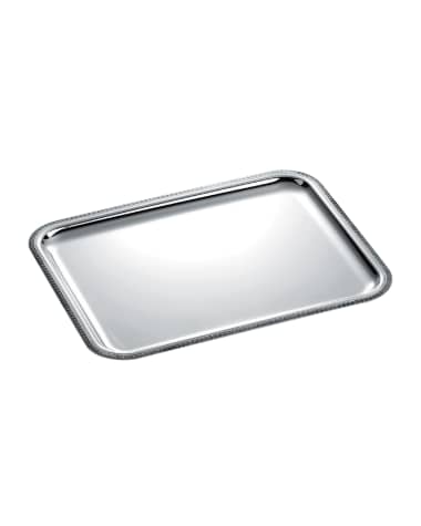 Christofle Malmaison Large Rectangular Tray