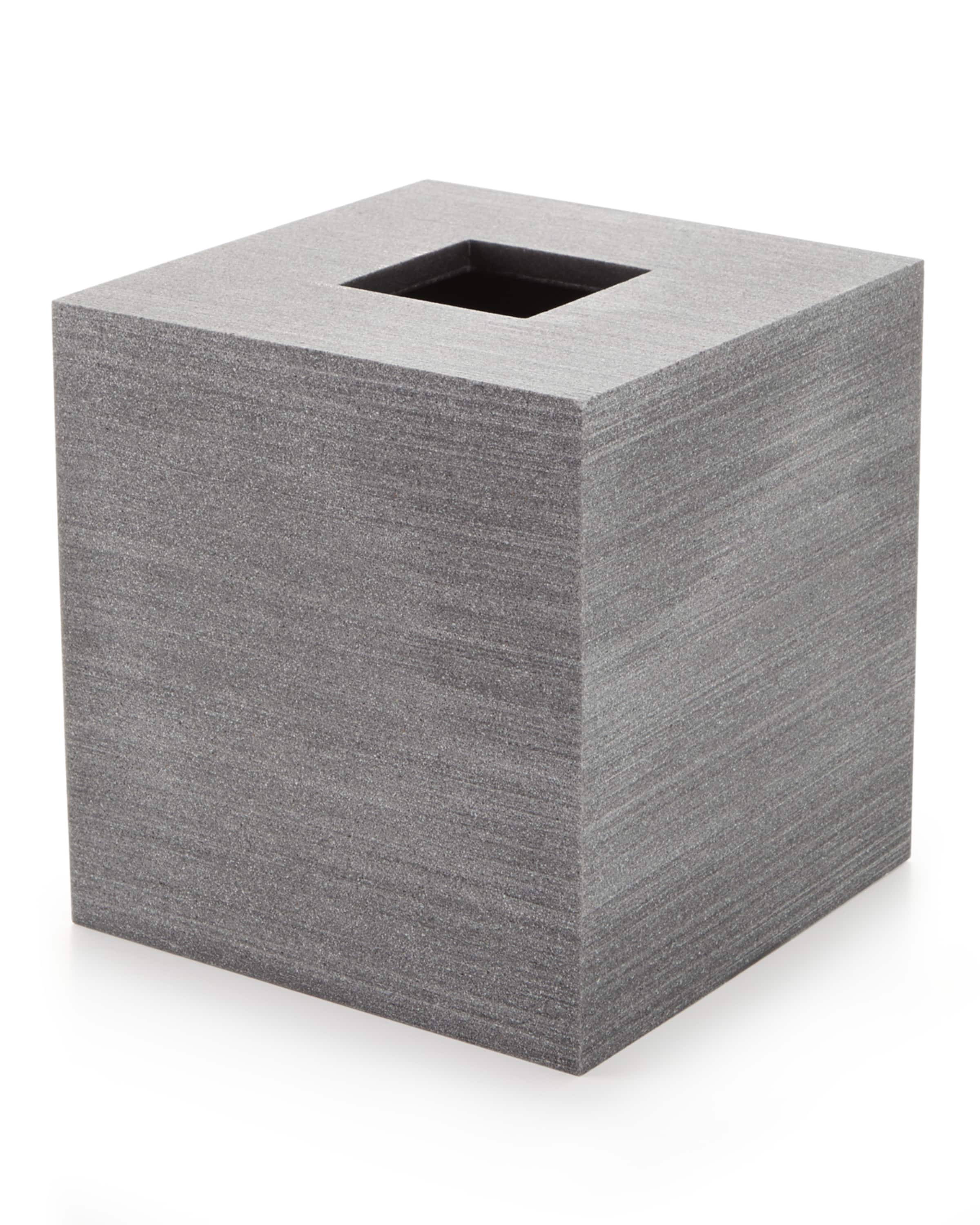 Kassatex Slate Tissue Box Holder