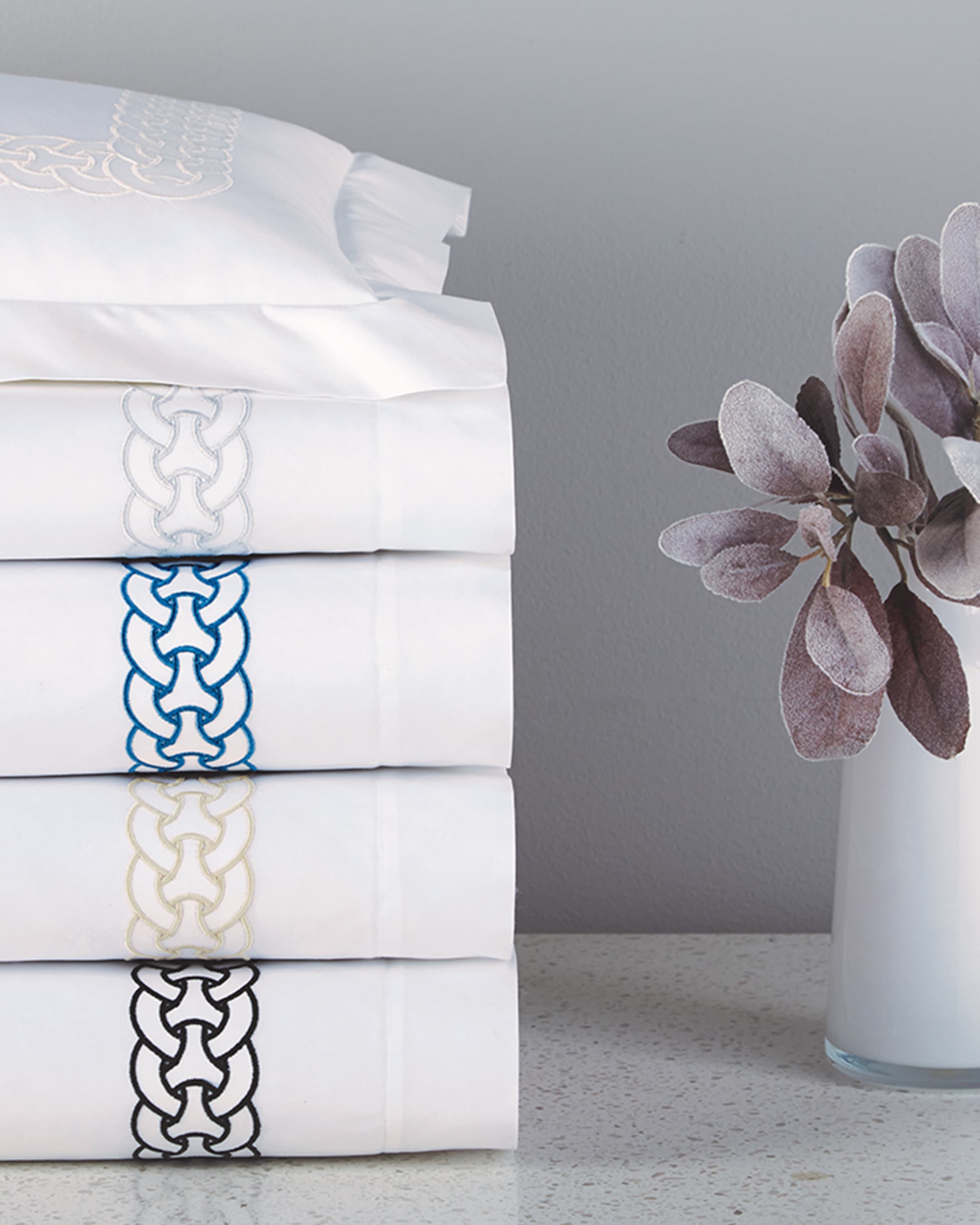 Home Treasures Links Standard Pillowcases, Set of 2