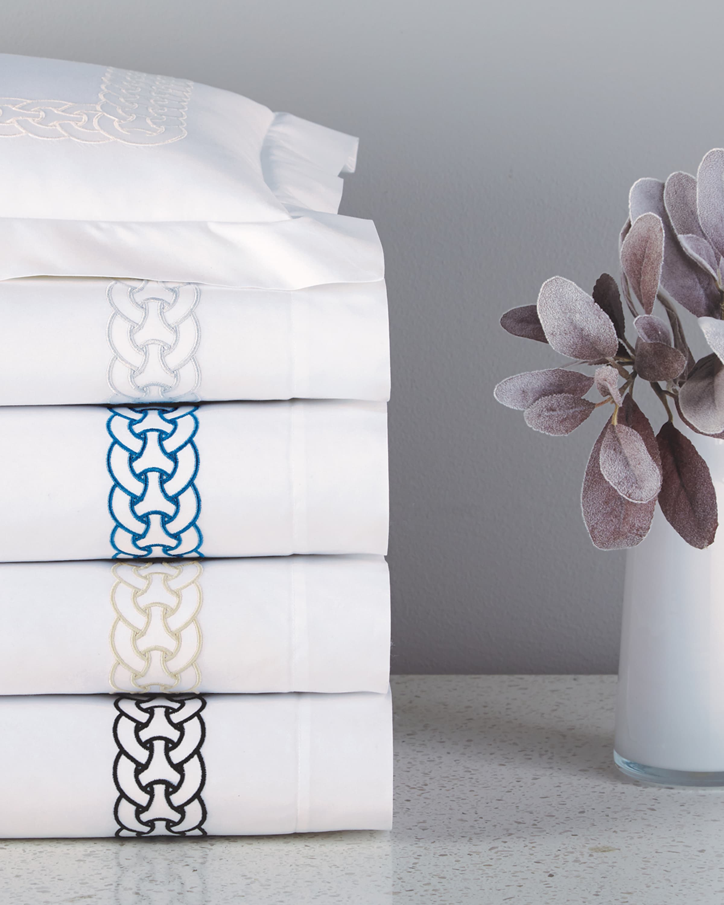 Home Treasures Links King Pillowcases, Set of 2