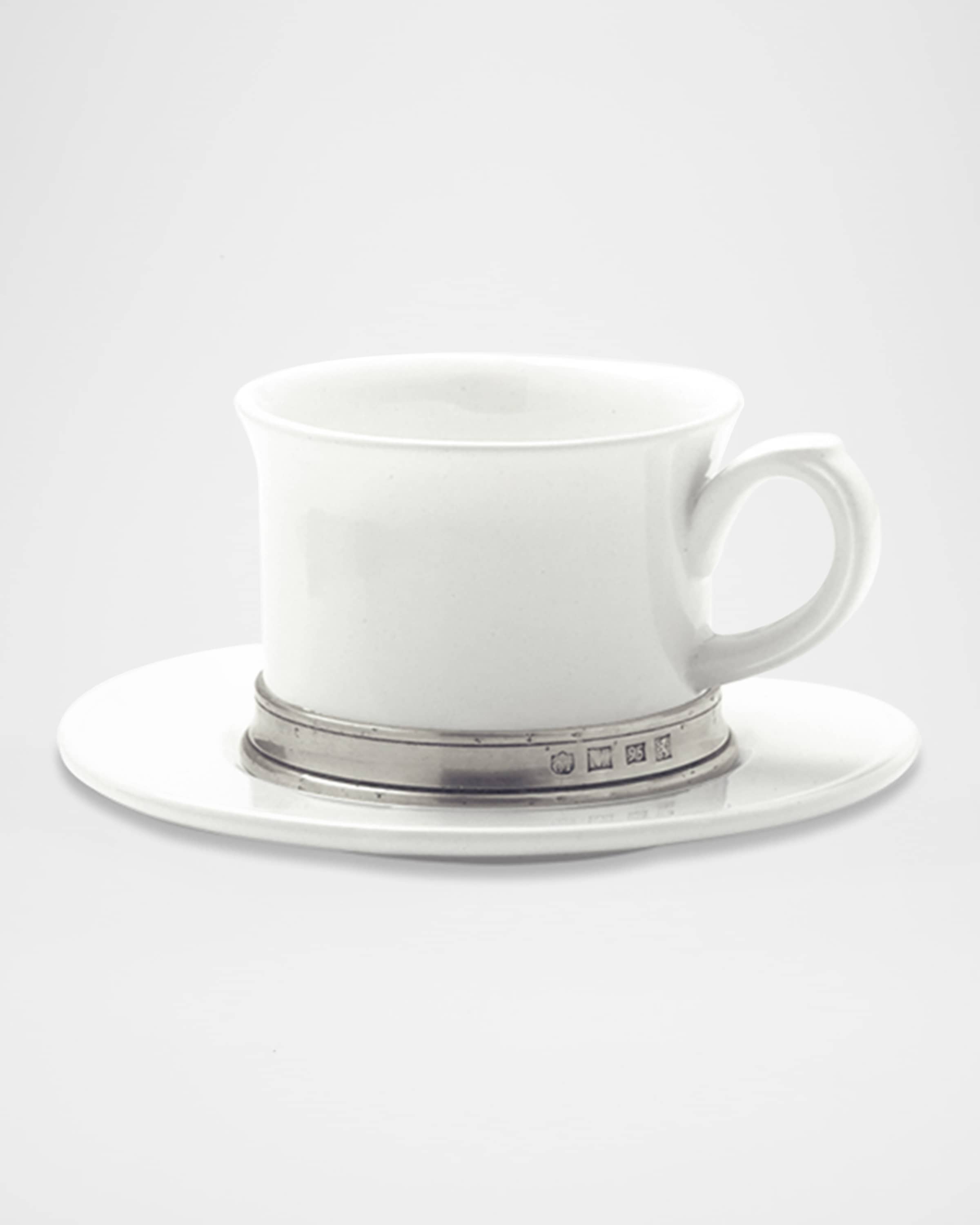 Match Convivio Cappuccino/Tea Cup with Saucer