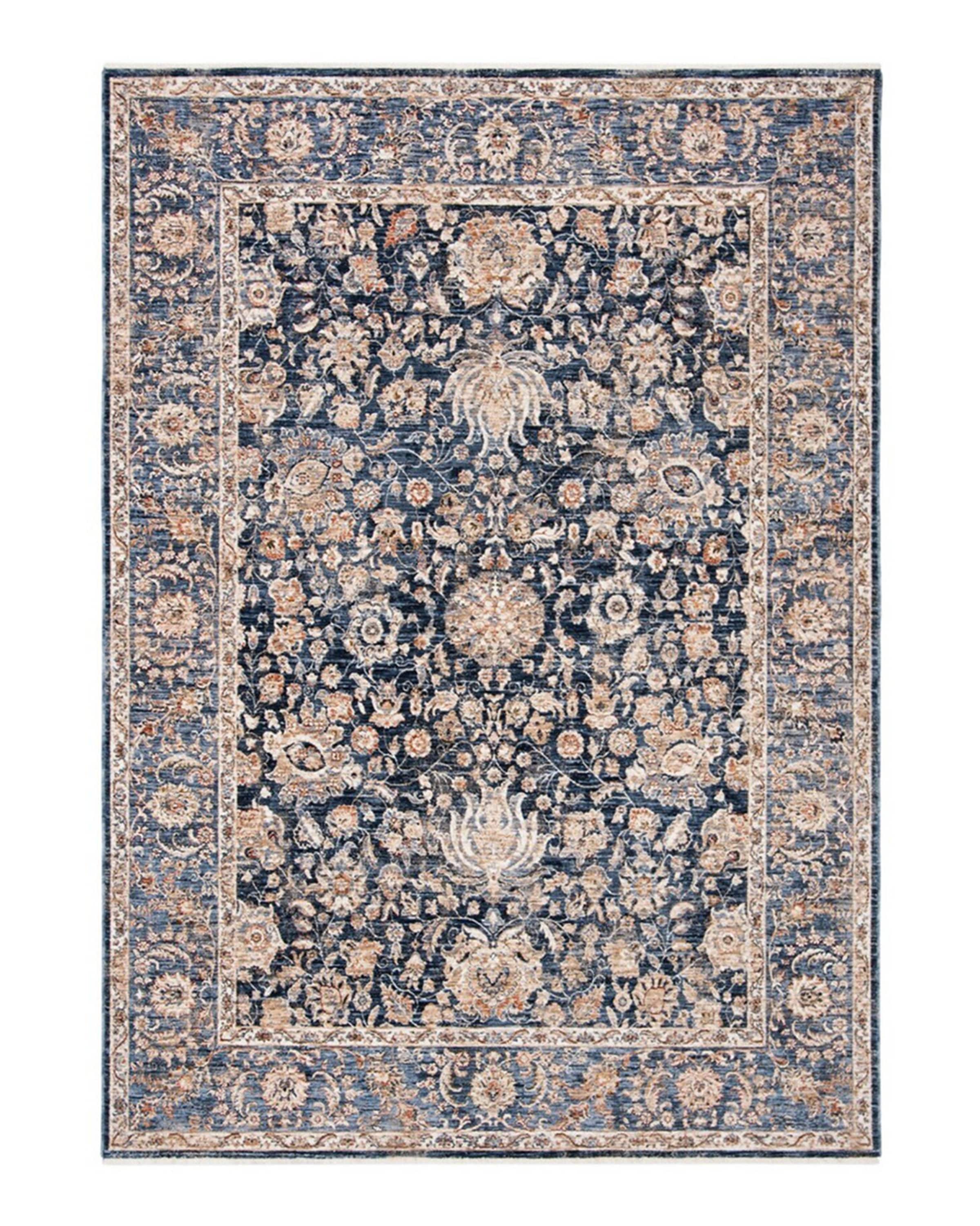Lauren Ralph Lauren Celia Navy Power-Loomed Rug, 9' x 12'