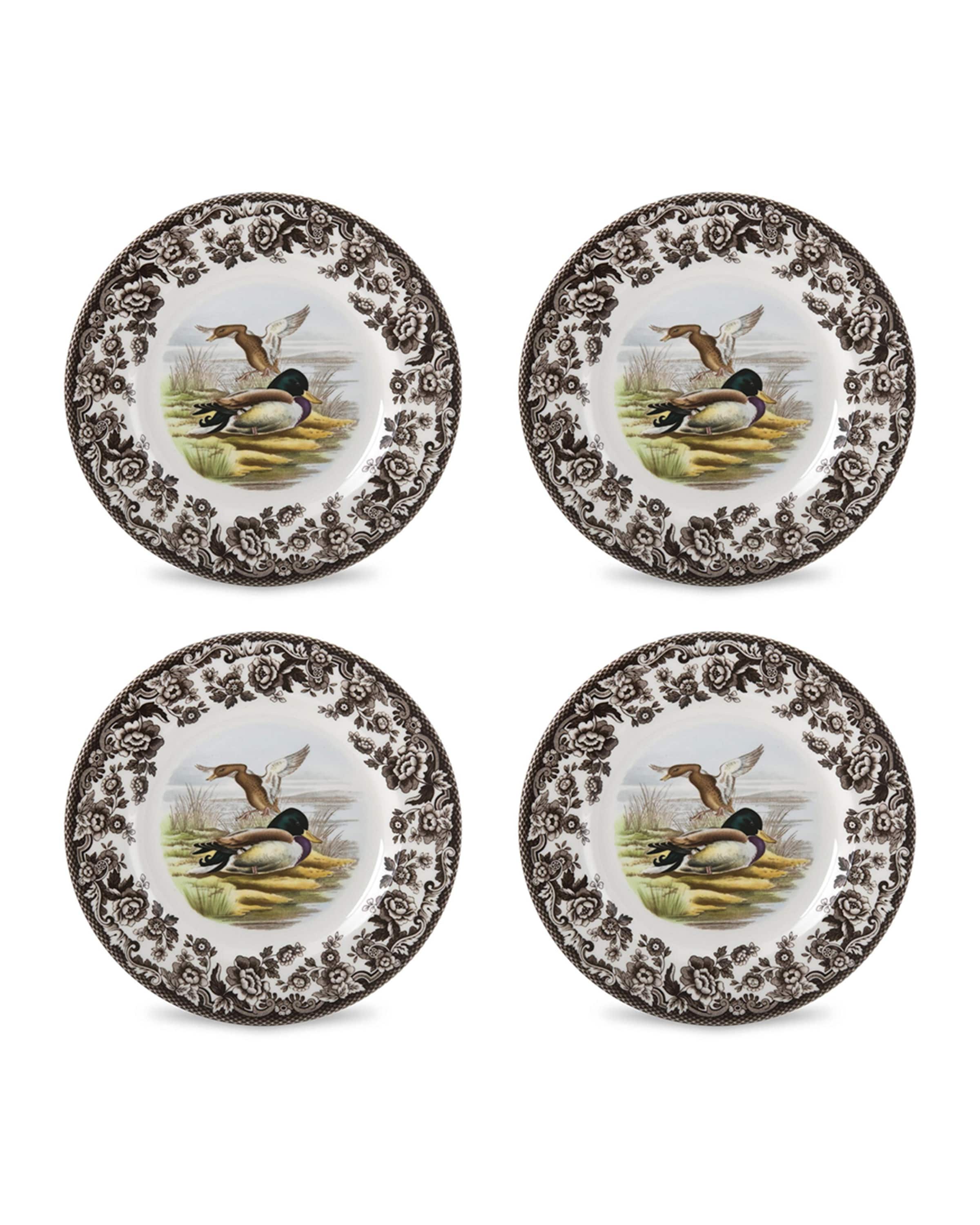 Spode Woodland Salad Plates, Set of 4