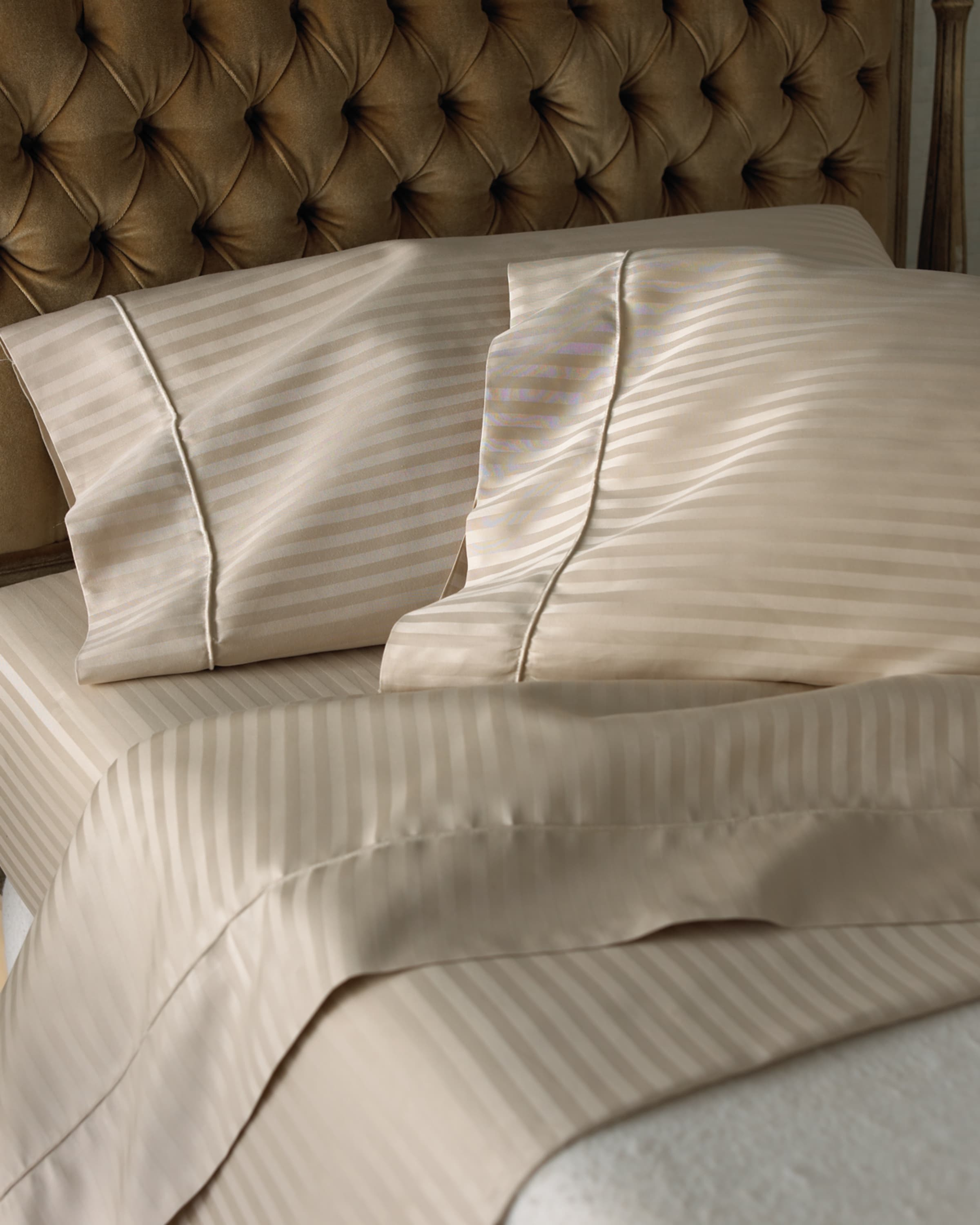 Sferra 600ThreadCount Pima Stripe Sheet Sets & Matching Items