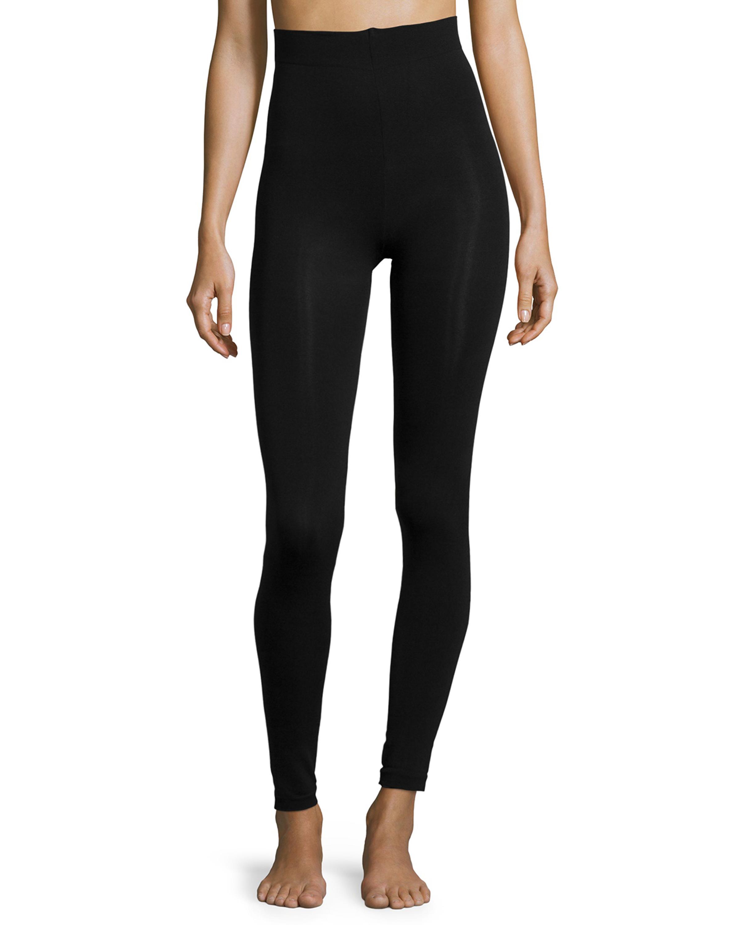 Wolford Velvet Sensation Leggings, Black | Neiman Marcus