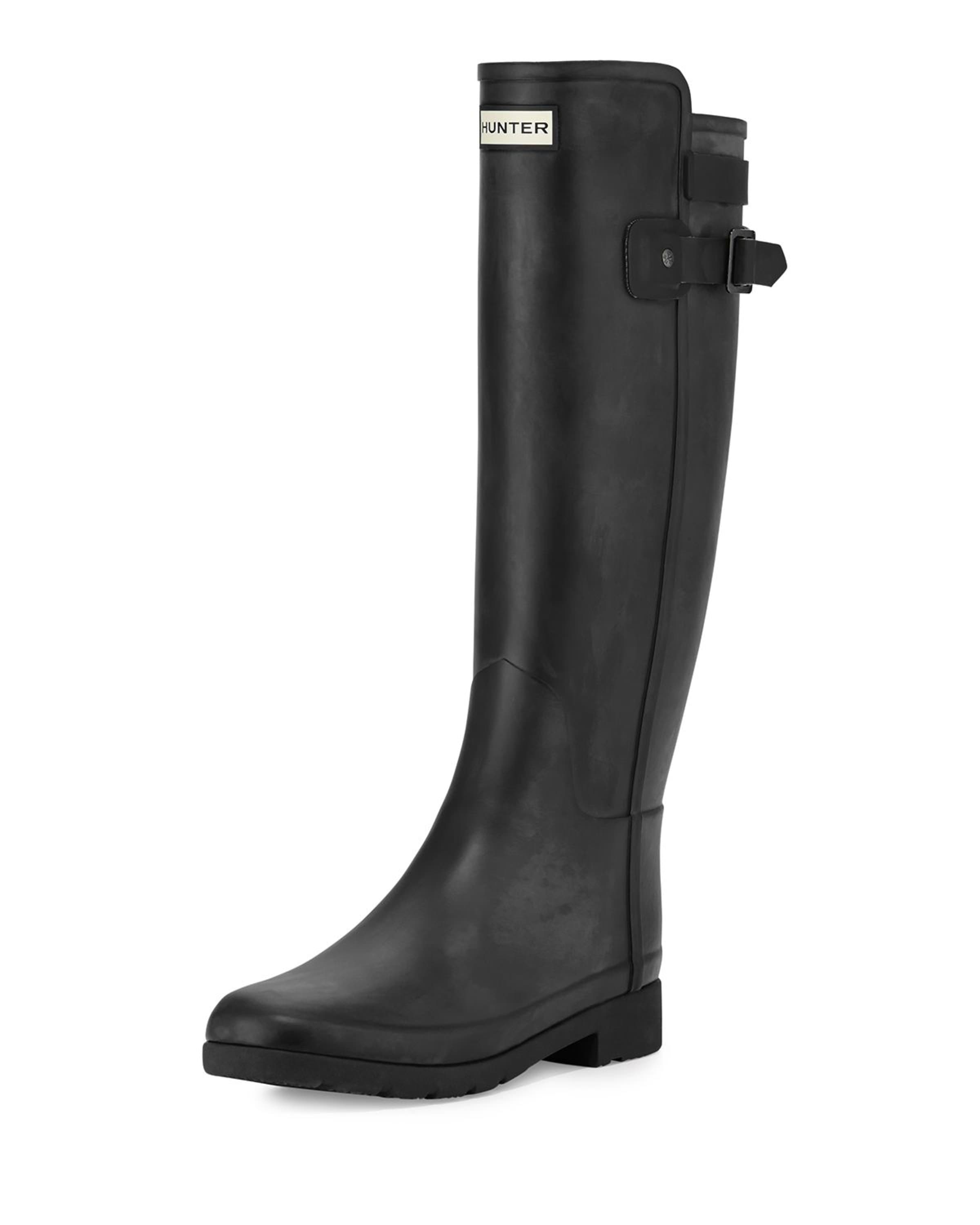 Hunter Boot Original Refined Back Strap Welly Boot Neiman Marcus