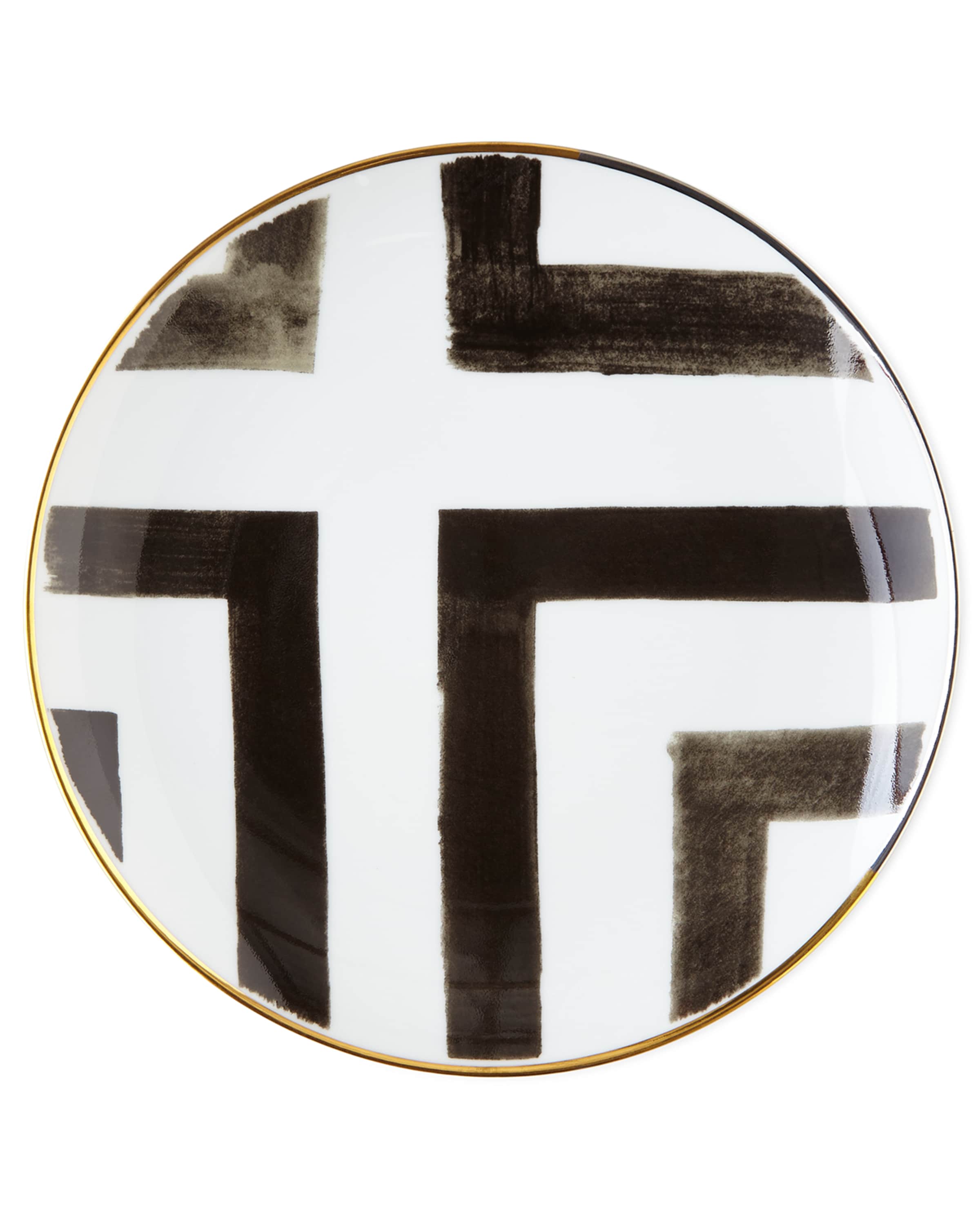 Christian LaCroix X Vista Alegre Sol y Sombra Bread & Butter Plate