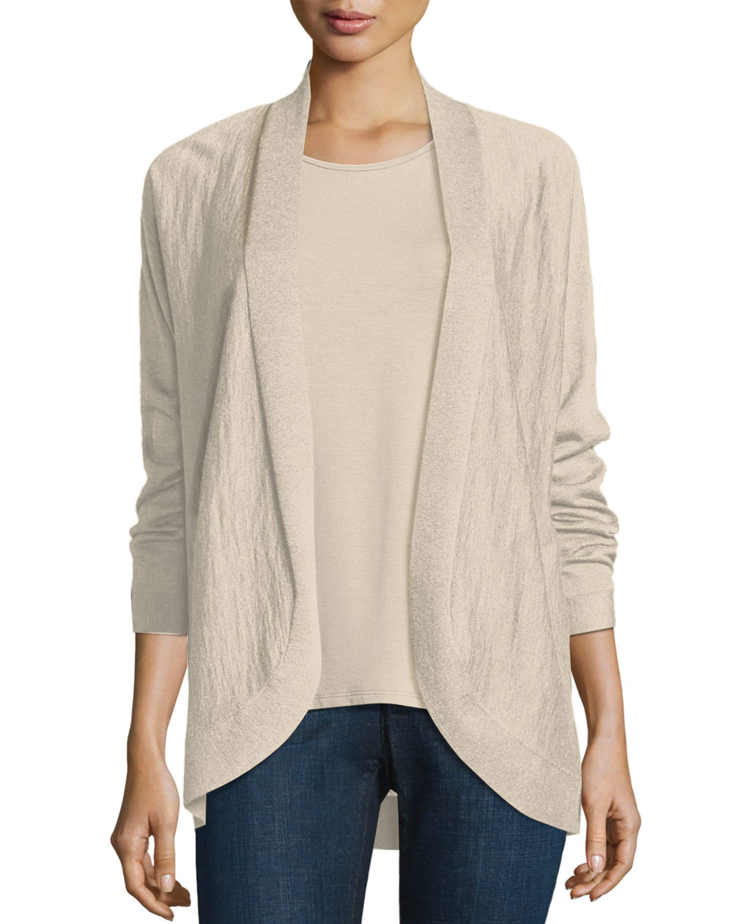 Eileen fisher tencel cardigan shop