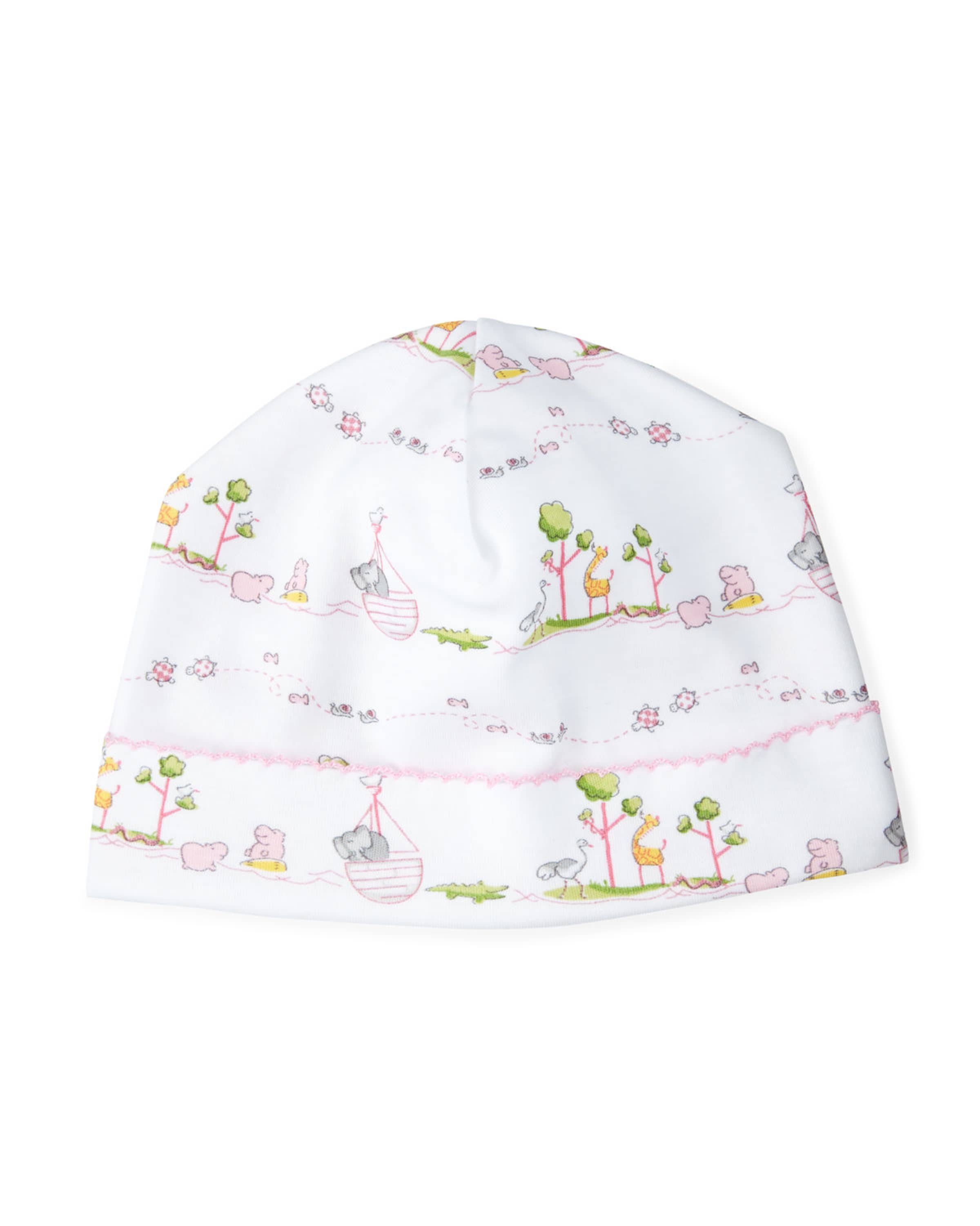 Kissy Kissy Noah's Ark Printed Pima Hat