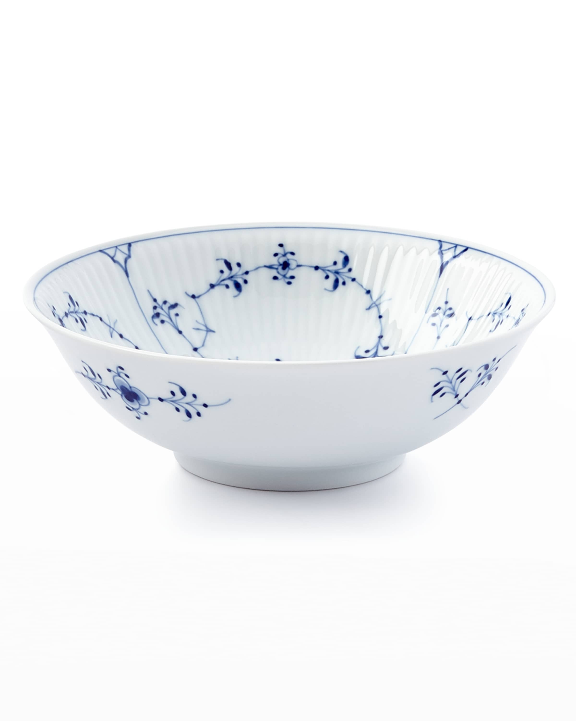 Royal Copenhagen Blue Fluted Plain Cereal Bowl