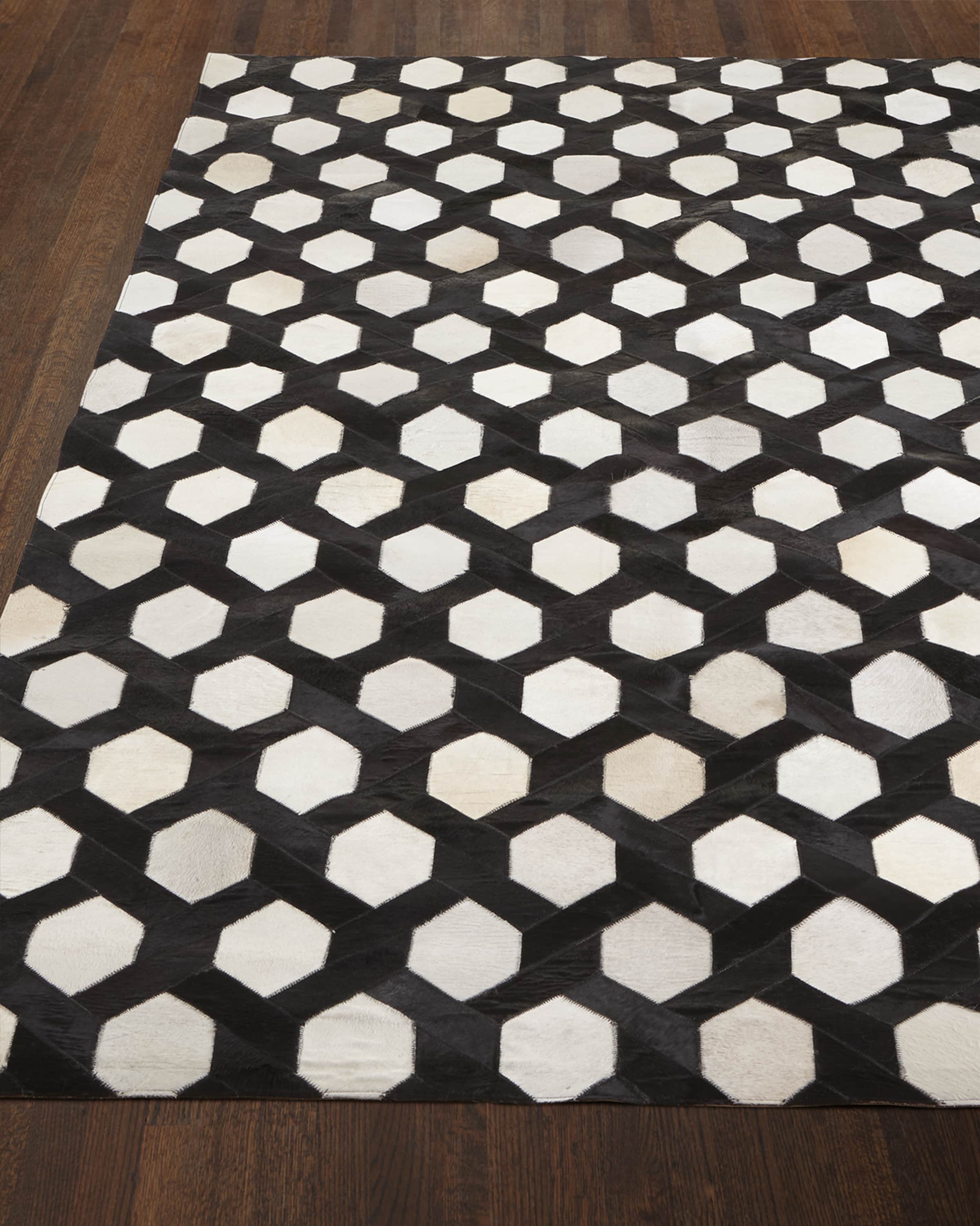 Leland Hairhide Rug, 3'6" x 5'6"