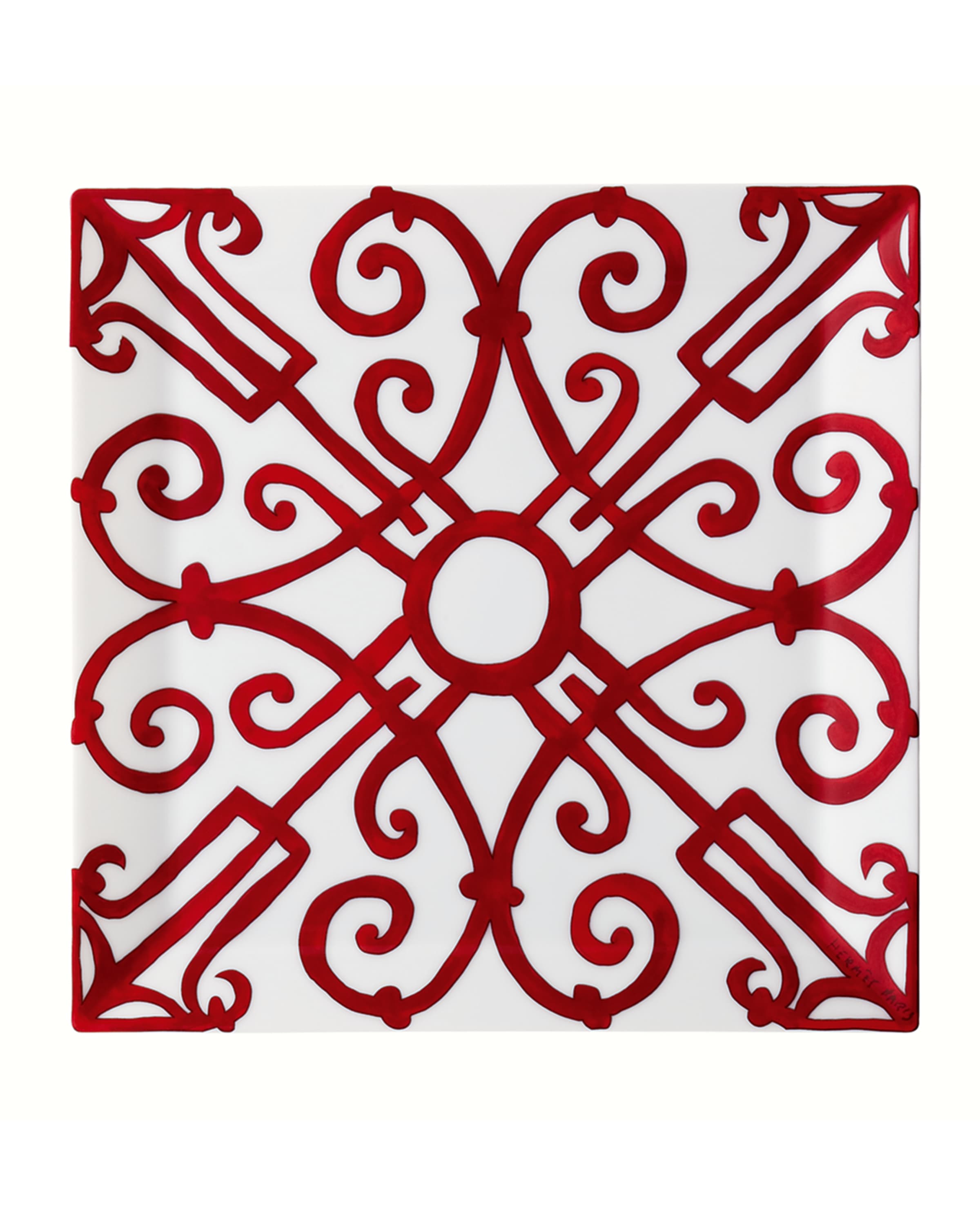 Hermes Balcon du Guadalquivir Square Plate #4