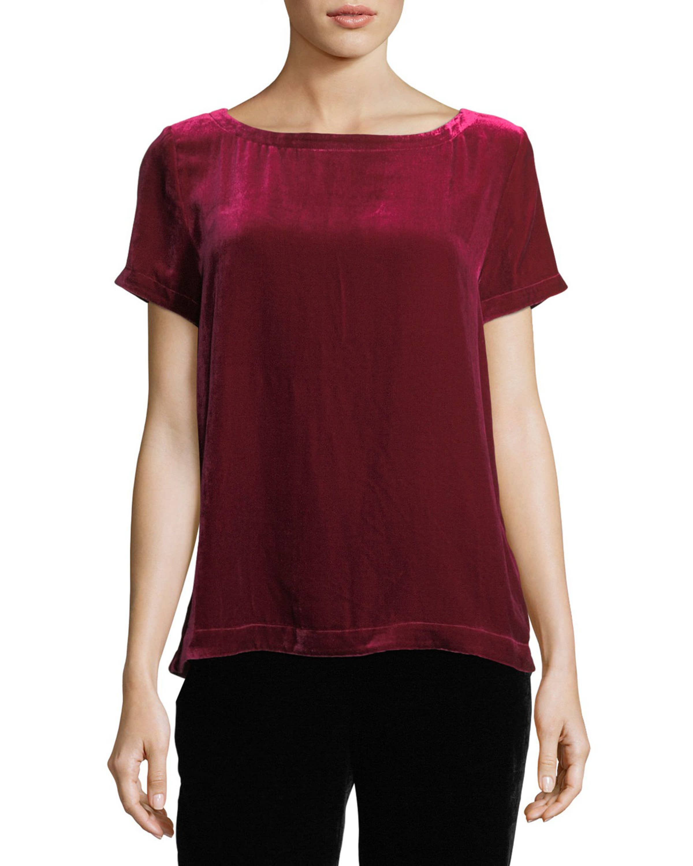 Eileen fisher cheap velvet top