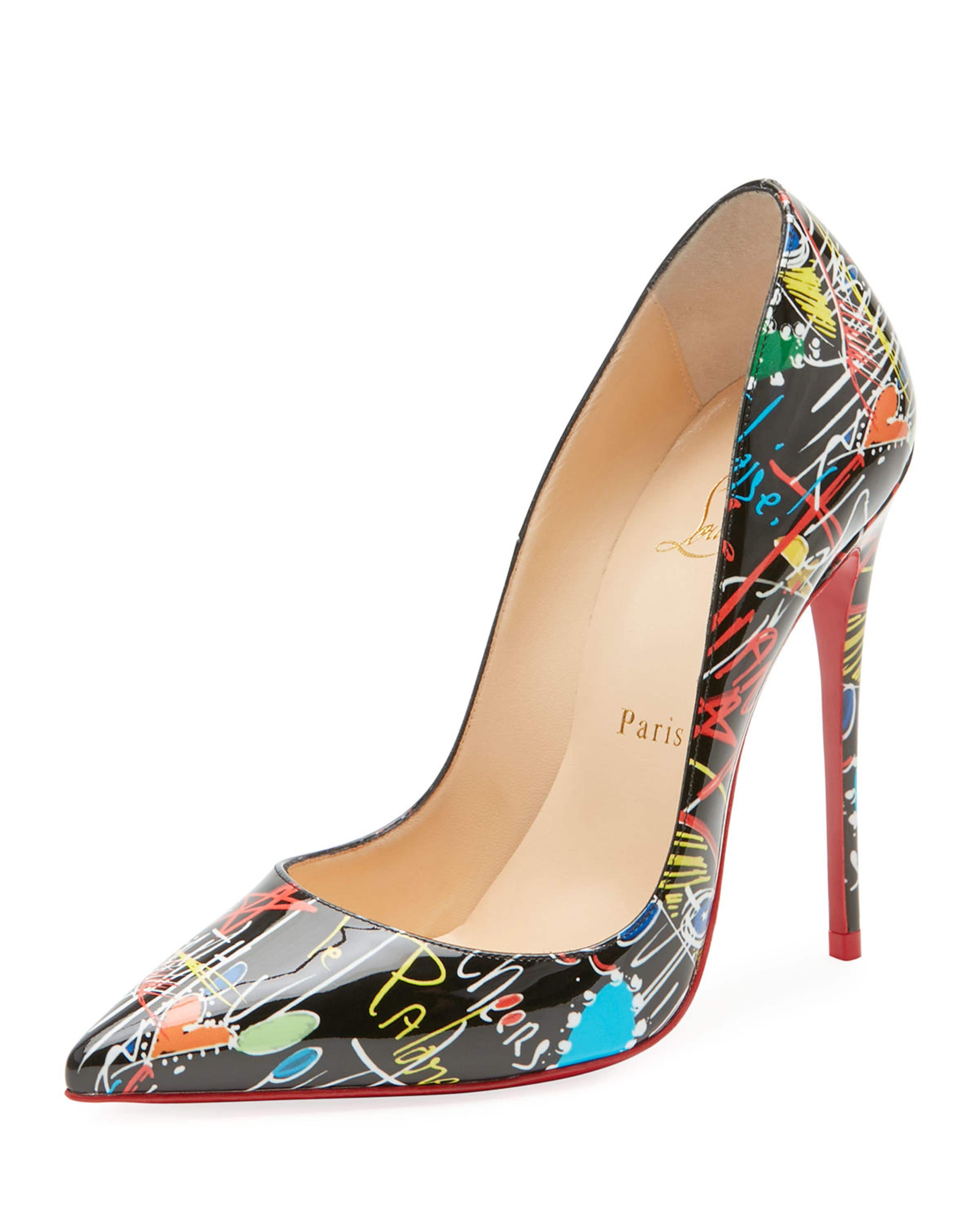 Christian Louboutin So Kate Loubitag Red Sole Pump Neiman Marcus