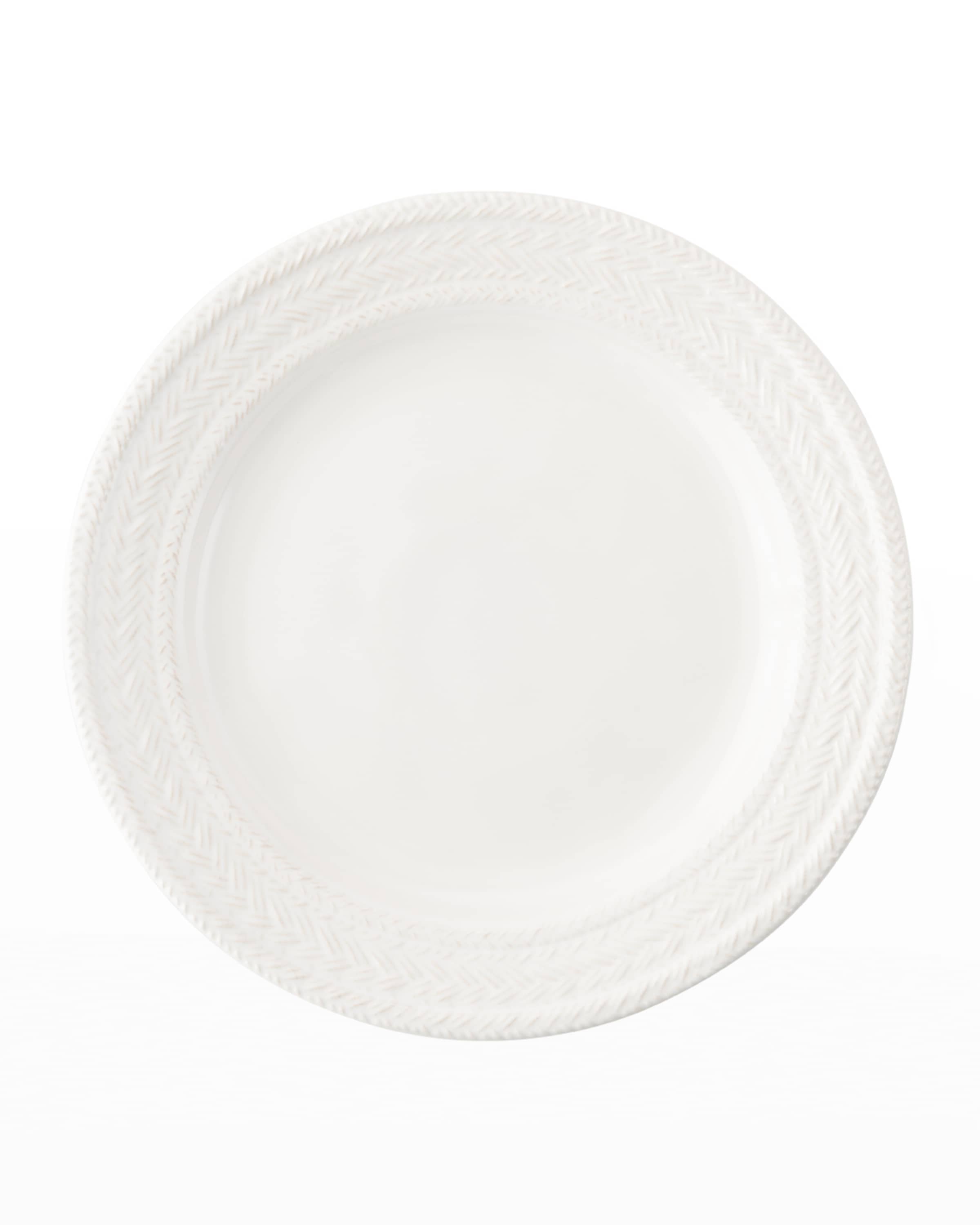 Juliska Le Panier Dinner Plate - Whitewash