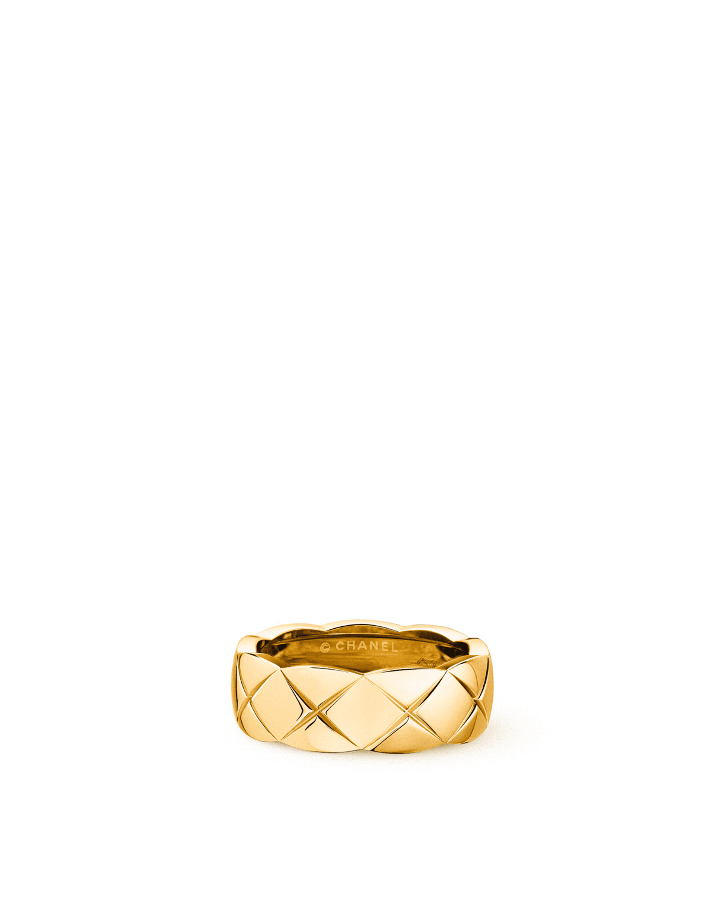 Chanel Coco Crush Ring In 18k Yellow Gold Small Version Neiman Marcus