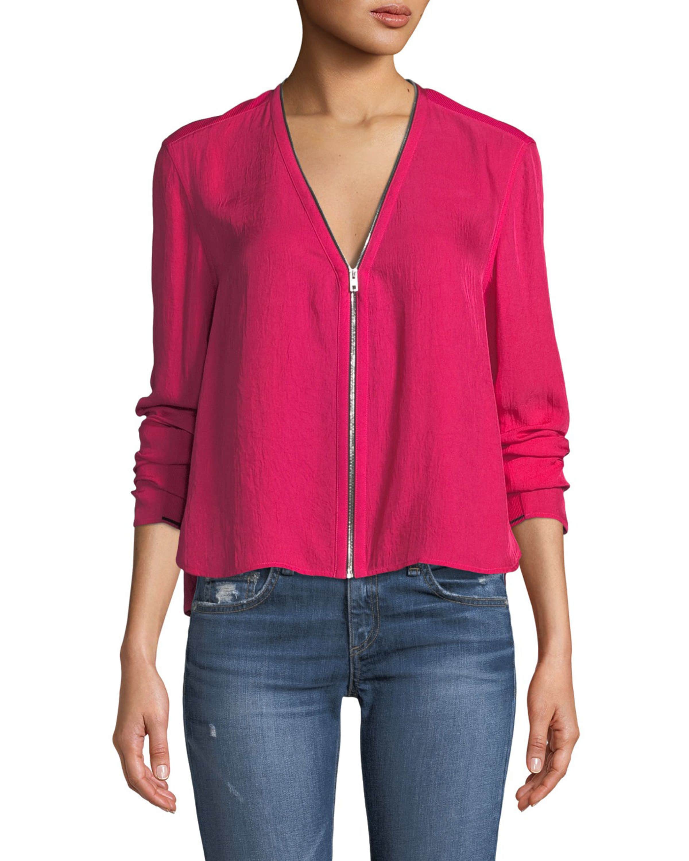 Dagna VNeck Long Sleeve